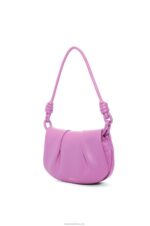 Loewe Women Paseo satchel in shiny nappa calfskin 206XF335 Rockrose - Image 4