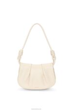 Loewe Women Paseo satchel in shiny nappa calfskin 206XF336 Angora