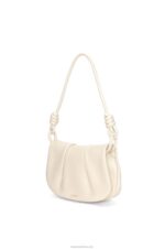 Loewe Women Paseo satchel in shiny nappa calfskin 206XF336 Angora - Image 4
