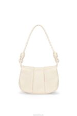 Loewe Women Paseo satchel in shiny nappa calfskin 206XF336 Angora - Image 5