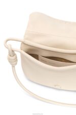 Loewe Women Paseo satchel in shiny nappa calfskin 206XF336 Angora - Image 7