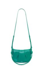 Loewe Women Paseo satchel in shiny nappa calfskin 206XF338 Emerald Green - Image 7