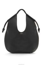 Loewe Women Paseo Tote in shiny nappa calfskin 206XF132 Black
