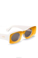 Loewe Women Paula's Ibiza original sunglasses 206XF1459 Dark Yellow - Image 4