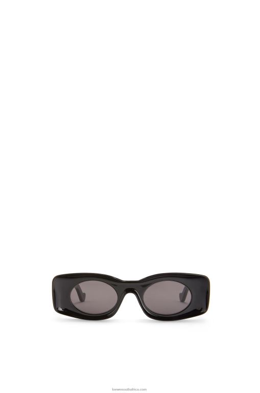 loewe_women_paulas_ibiza_original_sunglasses_206xf1476_shiny_black.jpg Loewe Women Paula's Ibiza original sunglasses 206XF1476 Shiny Black - Image 1