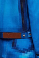 Loewe Women Pixelated jacket in denim 206XF1175 Denim - Image 4
