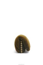 Loewe Women Puffer Goya bag in shearling 206XF468 Khaki Green - Image 3