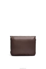 Loewe Women Puffer Goya bag in shiny nappa lambskin 206XF383 Dark Chocolate - Image 6