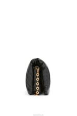 Loewe Women Puffer Goya bag in shiny nappa lambskin 206XF385 Black - Image 4