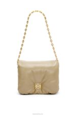 Loewe Women Puffer Goya bag in shiny nappa lambskin 206XF386 Clay Green - Image 6