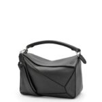 Loewe Women Puzzle bag in classic calfskin 206XF479 Black