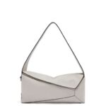 Loewe Women Puzzle Hobo bag in nappa calfskin 206XF438 Ghost