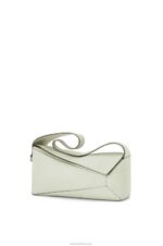 Loewe Women Puzzle Hobo bag in nappa calfskin 206XF457 Light Celadon - Image 3