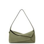 Loewe Women Puzzle Hobo bag in nappa calfskin 206XF471 Avocado Green