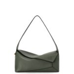 Loewe Women Puzzle Hobo bag in nappa calfskin 206XF472 Vintage Khaki