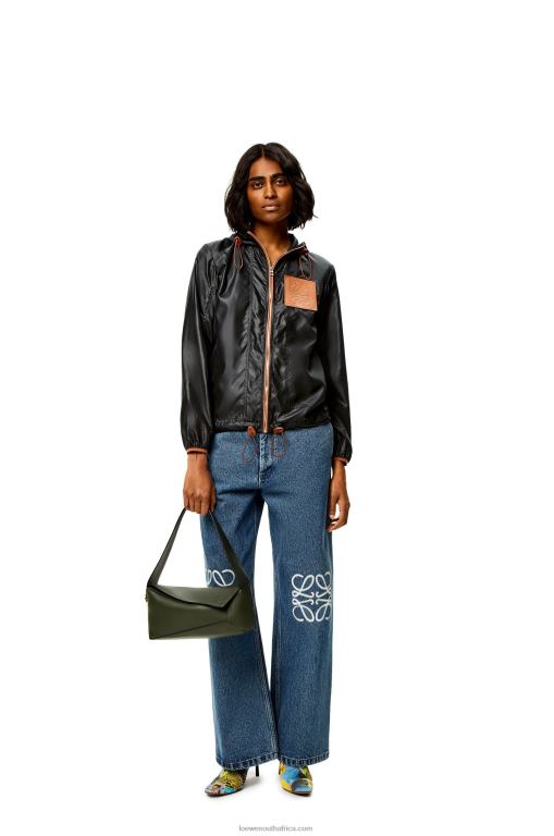 Loewe Women Puzzle Hobo bag in nappa calfskin 206XF472 Vintage Khaki - Image 8