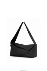 Loewe Women Puzzle Hobo bag in nappa calfskin 206XF513 Black - Image 2