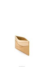 Loewe Women Puzzle plain cardholder in classic calfskin 206XF1328 Angora/Dusty Beige - Image 2