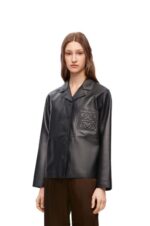 Loewe Women Pyjama blouse in nappa lambskin 206XF934 Black - Image 2