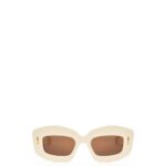 Loewe Women Screen sunglasses in acetate 206XF1427 Ivory