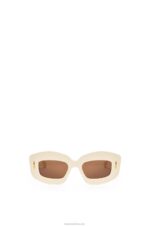 Loewe Women Screen sunglasses in acetate 206XF1427 Ivory