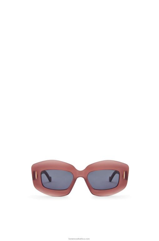 loewe_women_screen_sunglasses_in_acetate_206xf1428_burgundy.jpg Loewe Women Screen sunglasses in acetate 206XF1428 Burgundy - Image 1