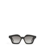 Loewe Women Small browline sunglasses in acetate 206XF1483 Shiny Black
