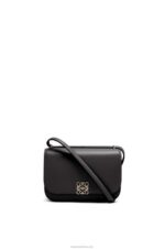 Loewe Women Small Goya bag in silk calfskin 206XF269 Black