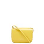 Loewe Women Small Goya bag in silk calfskin 206XF304 Yellow