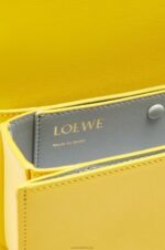 Loewe Women Small Goya bag in silk calfskin 206XF304 Yellow - Image 8