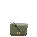 Loewe Women Small Goya bag in silk calfskin 206XF307 Avocado Green