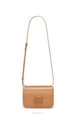 Loewe Women Small Goya bag in silk calfskin 206XF455 Warm Desert - Image 5