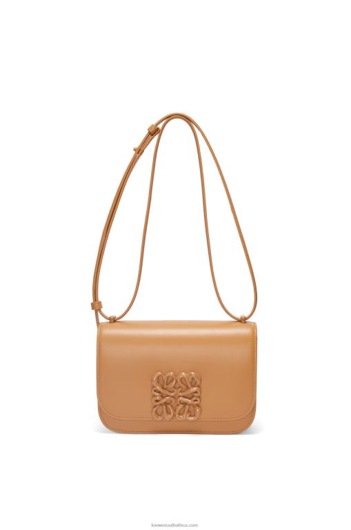 Loewe Women Small Goya bag in silk calfskin 206XF455 Warm Desert - Image 6