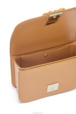 Loewe Women Small Goya bag in silk calfskin 206XF455 Warm Desert - Image 7