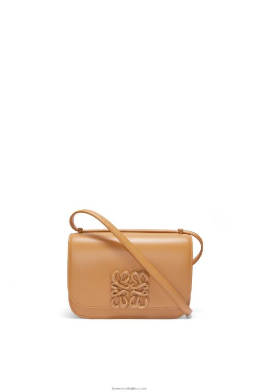 Loewe Women Small Goya bag in silk calfskin 206XF455 Warm Desert - Image 1