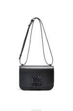 Loewe Women Small Goya bag in silk calfskin 206XF456 Black - Image 5