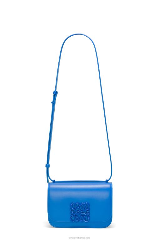 Loewe Women Small Goya bag in silk calfskin 206XF481 Scuba Blue - Image 4