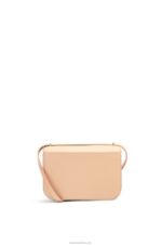 Loewe Women Small Goya bag in silk calfskin 206XF493 Nude - Image 4