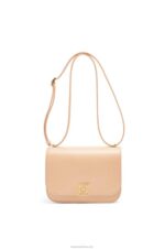 Loewe Women Small Goya bag in silk calfskin 206XF493 Nude - Image 5