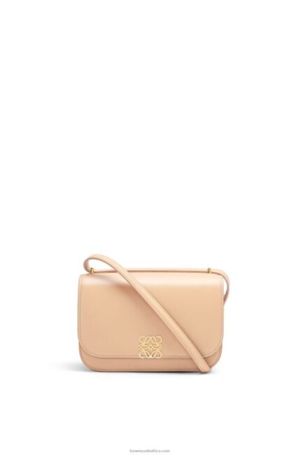 Loewe Women Small Goya bag in silk calfskin 206XF493 Nude