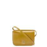 Loewe Women Small Goya bag in silk calfskin 206XF496 Ochre