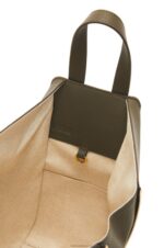 Loewe Women Small Hammock bag in classic calfskin 206XF371 Dark Khaki Green - Image 6