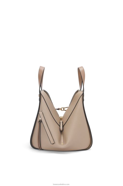 Loewe Women Small Hammock bag in soft grained calfskin 206XF477 Sand - Image 5