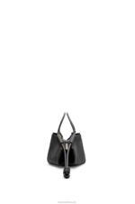 Loewe Women Small Paseo bag in shiny nappa calfskin 206XF347 Black - Image 5