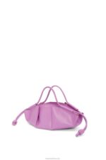 Loewe Women Small Paseo bag in shiny nappa calfskin 206XF348 Rockrose - Image 4