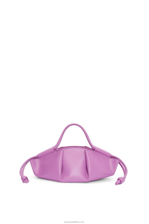 Loewe Women Small Paseo bag in shiny nappa calfskin 206XF348 Rockrose - Image 6