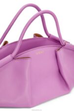 Loewe Women Small Paseo bag in shiny nappa calfskin 206XF348 Rockrose - Image 10