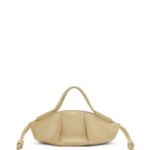 Loewe Women Small Paseo bag in shiny nappa calfskin 206XF350 Clay Green