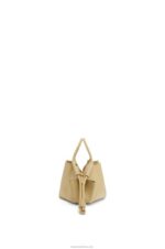 Loewe Women Small Paseo bag in shiny nappa calfskin 206XF350 Clay Green - Image 3