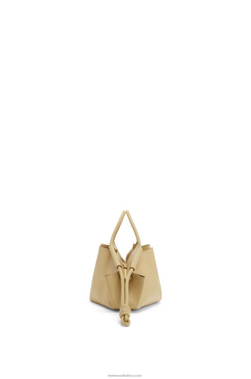 Loewe Women Small Paseo bag in shiny nappa calfskin 206XF350 Clay Green - Image 3
